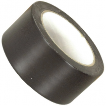 Ruban pvc pour réparation de bâche noir 50mmx33m Sodise 17234