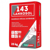 Ragréage extérieur 143 Lankosol Parexlanko - sac de 25 kg