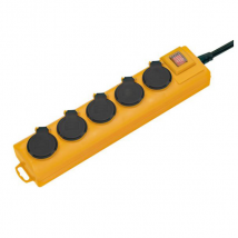 Multiprise Brennenstuhl SUPER-SOLID 5 Prises à Clapet 2 mètres IP54 H05VV-F 3G1,5