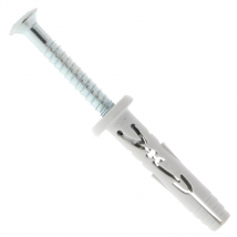 Cheville à frapper avec vis zingué tête plate - Spit - 6,0 MM x 65,0 MM