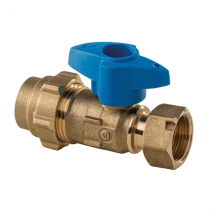 ROBINET AVANT COMPTEUR DROIT_DN30_PE40_ECROU 40X49