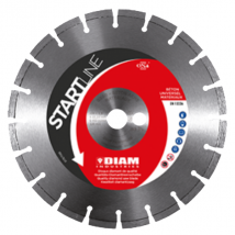 Disque diamant segmenté béton brique Ø125mm x 22,23mm - Diam Industries