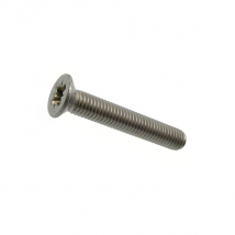 Vis à métaux à tête fraisée Acton Pozidrive en inox A2 Din 965 M6 x50 mm