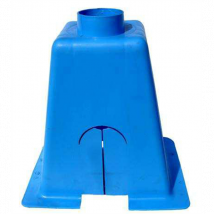 Tabernacle grand modèle excentré en PP bleu