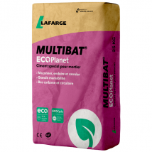 Ciment à maçonner multi-usages Multibat Ecoplanet Lafarge