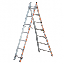 Échelle transformable 2 plans Pronor Tubesca Hauteur 4,70 m Aluminium