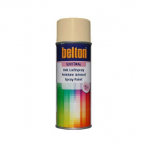 Peinture Belton aérosol SpectRAL brillante RAL 1013 Blanc Perlé 400 ml