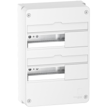 Coffret en saillie Schneider Resi9 - deux rangées de 13 modules