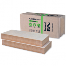 Panneau fibre de bois Isonat Flex 55 - R = 3,30 m².K/W - 1,22 M x 0,60 M - ép. 120,00 MM