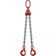 Elingue chaîne réglable 2 brins Levac CMU 2800 kg 2.5 m 4306AA25