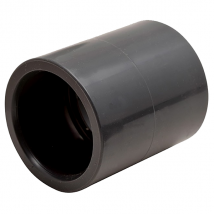 Manchon égal raccord femelle-femelle en PVC-U à coller - diamètre 50 mm