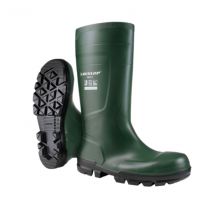 Botte de sécurité et de pluie en PVC vert kaki - Dunlop Work It - S5 SRA - Taille 41 : Coverguard 9DWKT80041