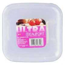 Beaufort Pack of 4 0.75 Litre Square Food Containers