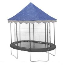 Jumpking Oval 9x13ft Trampoline Canopy Stars (Trampoline Not Included)