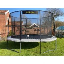 8ft x 11.5ft JumpKing Oval Combo Pro Trampoline