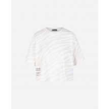 Freddy Zebra W - T-shirt - Donna - Bianco