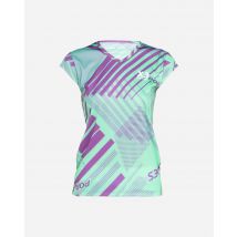 X3 Por Tres Tenerife W - T-shirt Tennis - Donna - Azzurro
