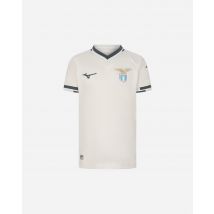 Mizuno Lazio Away 25-26 Jr - Maglia Calcio Ufficiale - Bianco