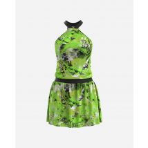 X3 Por Tres Austria W - Vestito Tennis - Donna - Verde