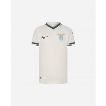 Mizuno Lazio Away 25-26 Jr - Maglia Calcio Ufficiale - Bianco