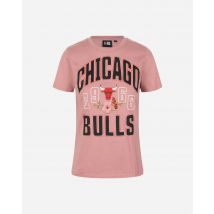 New Era Chicago Bulls W - T-shirt - Donna - Rosa
