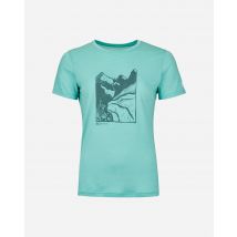 Ortovox 120 Cool Tec Cut W - T-shirt - Donna - Azzurro