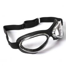 Aviator Goggle - Lunettes 4602 Chrome Noir