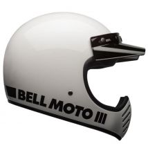 Bell - Bell Moto 3 Classic White ECE 22 06 - L