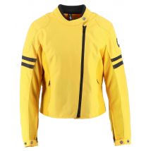 Helstons - Blouson été femme KS 50 Air tissu mesh jaune noir - XL