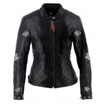 Helstons - Blouson femme Rosa cuir soft noir - M