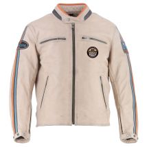Helstons - Blouson Ace 10 ans cuir rag beige - 4 XL