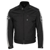 Helstons - Blouson Ace tissu cuir noir - 6 XL