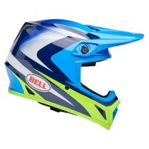 Bell - Bell MX 9 Mips Jackal gloss blue hi viz yellow - XL