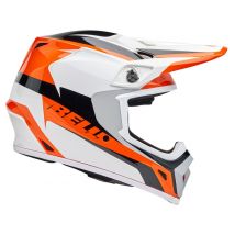 Bell - Bell MX 9 Mips Rift gloss orange white - M