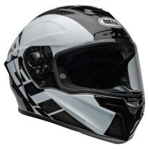 Bell - Bell Race Star DLX Flex Offset gloss black white - S