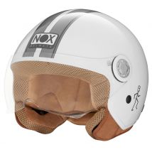 Nox - Nox N210 Evo blanc gris titanium - S