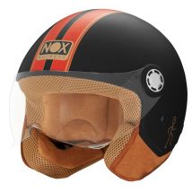 Nox - Nox N210 Evo noir mat rouge - L