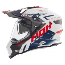 Nox - Nox N312 Vapor blanc bleu rouge - L