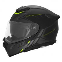 Nox - modulable Nox N967 Synchro noir mat jaune fluo - S