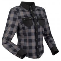 Segura - Chemise femme Lady Jovan mesh gris - T1