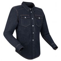 Segura - Chemise moto Luthor bleue - M