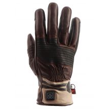 Helstons - Gants chauffants Fender cuir choco - 10 / L