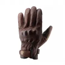 Helstons - Gants femme Ska Evo hiver cuir marron - 7 / XS