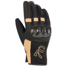 Segura - Gants femme Lady Russell noir beige - 7