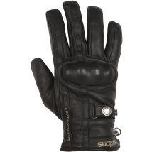 Helstons - Gants Burton hiver cuir noir - 10 / L