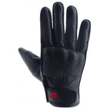 Helstons - Gants Leader air été tissu aramide cuir noir - 12 / XXL