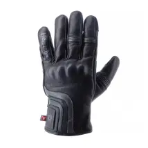 Helstons - Gants Spoon hiver cuir noir gris - 10 / L