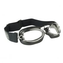 Aviator Goggle - Lunettes 444 Chrome Noir