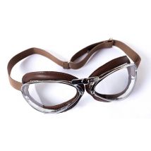 Aviator Goggle - Lunettes 4600 Chrome Marron Brun