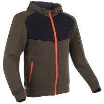 Segura - Sweat moto Pulsor kaki noir - XL